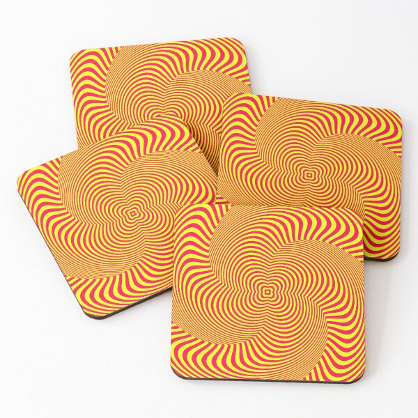 Item preview, Red and Yellow Spiral illusion art designed and sold by paulo silveira.