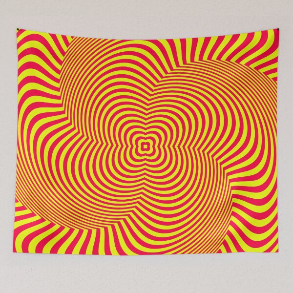 Item preview, Red and Yellow Spiral illusion art designed and sold by paulo silveira.