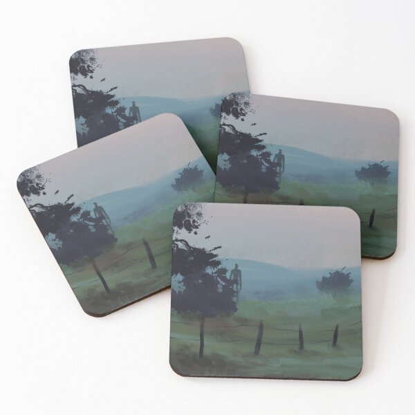 Item preview, Foggy Environment at Dawn with Some Creature Badly Hiding Behind That Bush Over There designed and sold by sktchup.