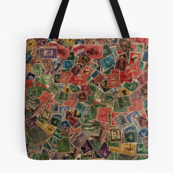 Item preview, Vintage Postage Stamps Collection designed and sold by NaturePrints.
