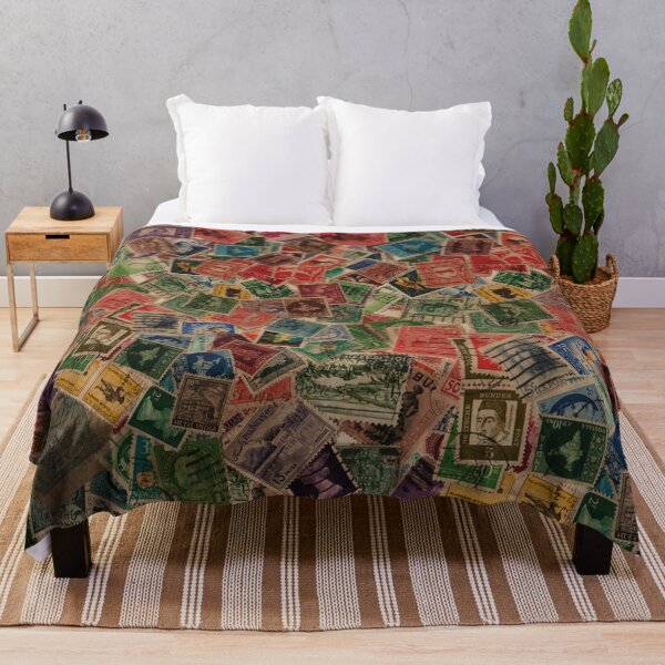 Item preview, Vintage Postage Stamps Collection designed and sold by NaturePrints.