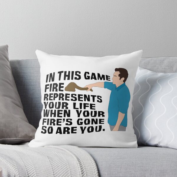 Item preview, Jeff Probst - Fire Represents Your Life designed and sold by katietedesco.
