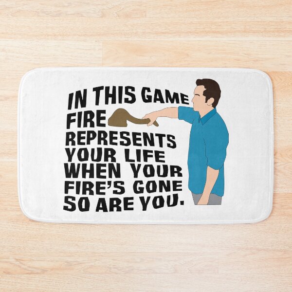 Item preview, Jeff Probst - Fire Represents Your Life designed and sold by katietedesco.