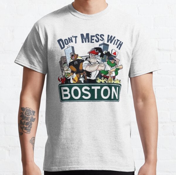 Boston sports team city Boston Red Sox New England Patriots Boston Celtics  and Boston Bruins T-Shirt - Yesweli