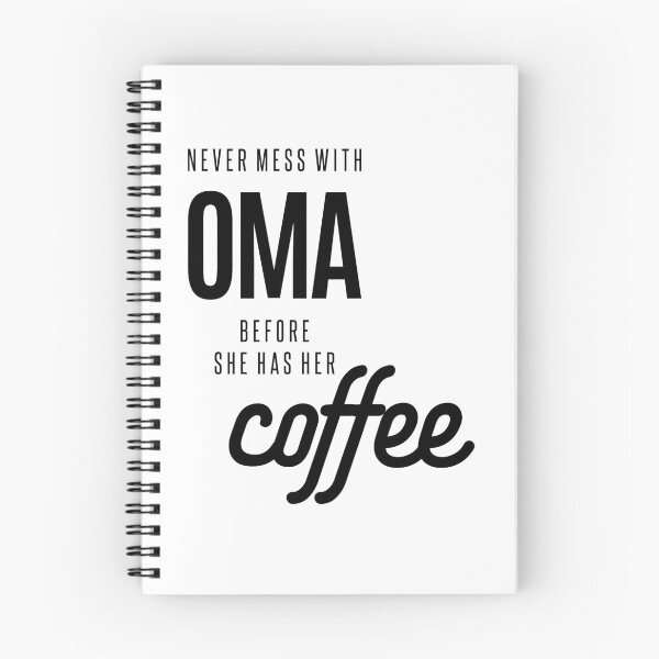 Item preview, Womens Never Mess With Oma Before She Has Her Coffee Grandma Gift designed and sold by cidolopez.