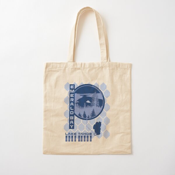 Emerald Bay (Through the Looking Glass) Cotton Tote Bag