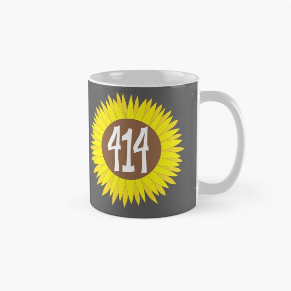 Item preview, Hand Drawn Wisconsin Sunflower 414 Area Code designed and sold by itsrturn.