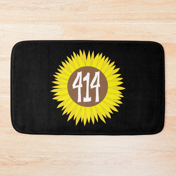 Item preview, Hand Drawn Wisconsin Sunflower 414 Area Code designed and sold by itsrturn.