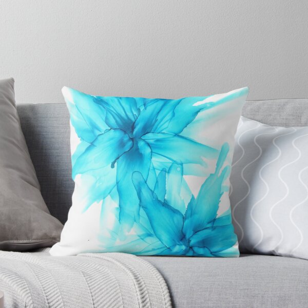Item preview, Flowers in blue designed and sold by Amy sArtUK.