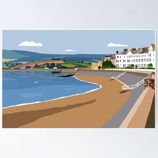 Item preview, Exmouth, Devon designed and sold by Richard O'Neill Art.