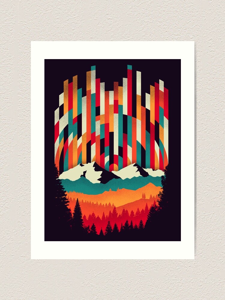 "Sunset in Vertical " Art Print by digsy Redbubble