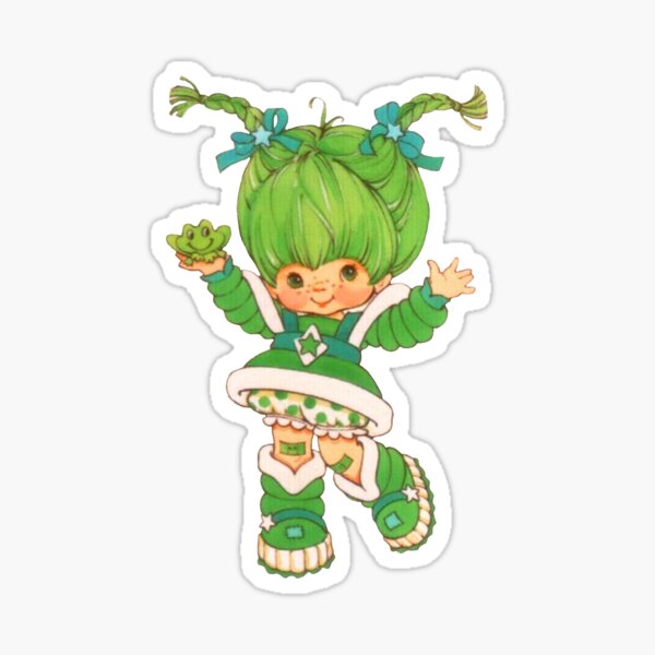 Rainbow brite Patty O' Green Sticker