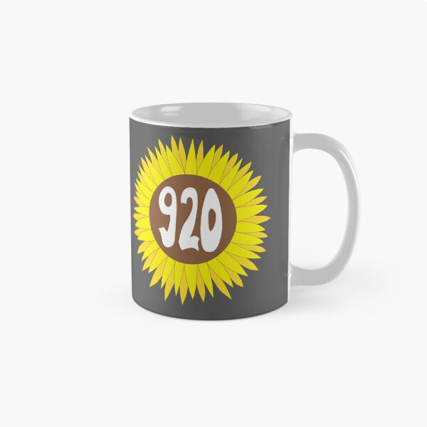 Item preview, Hand Drawn Wisconsin Sunflower 920 Area Code designed and sold by itsrturn.