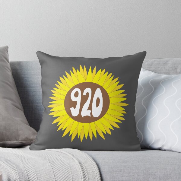 Item preview, Hand Drawn Wisconsin Sunflower 920 Area Code designed and sold by itsrturn.