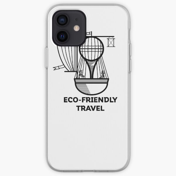 UMWELTFREUNDLICHE REISE iPhone Flexible Hülle