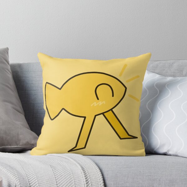 Item preview, Yellow Fish w/ Legs designed and sold by SighFur.