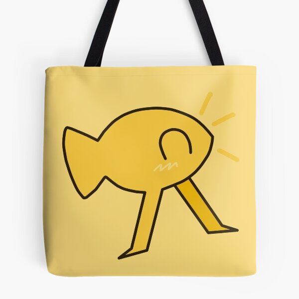 Item preview, Yellow Fish w/ Legs designed and sold by SighFur.