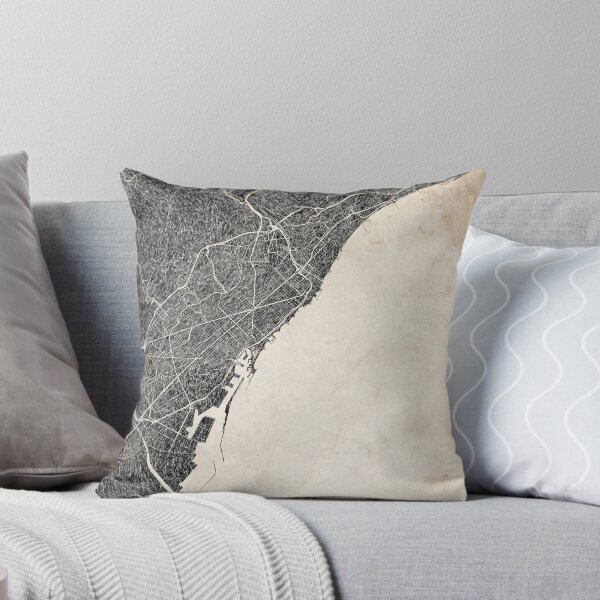 Item preview, Barcelona map designed and sold by InkMaps.