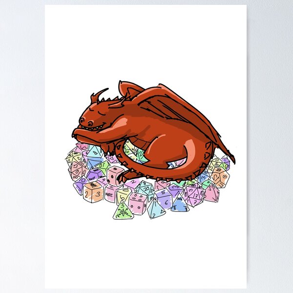 Item preview, Dice Hoarding Dragon designed and sold by repaerneimad.