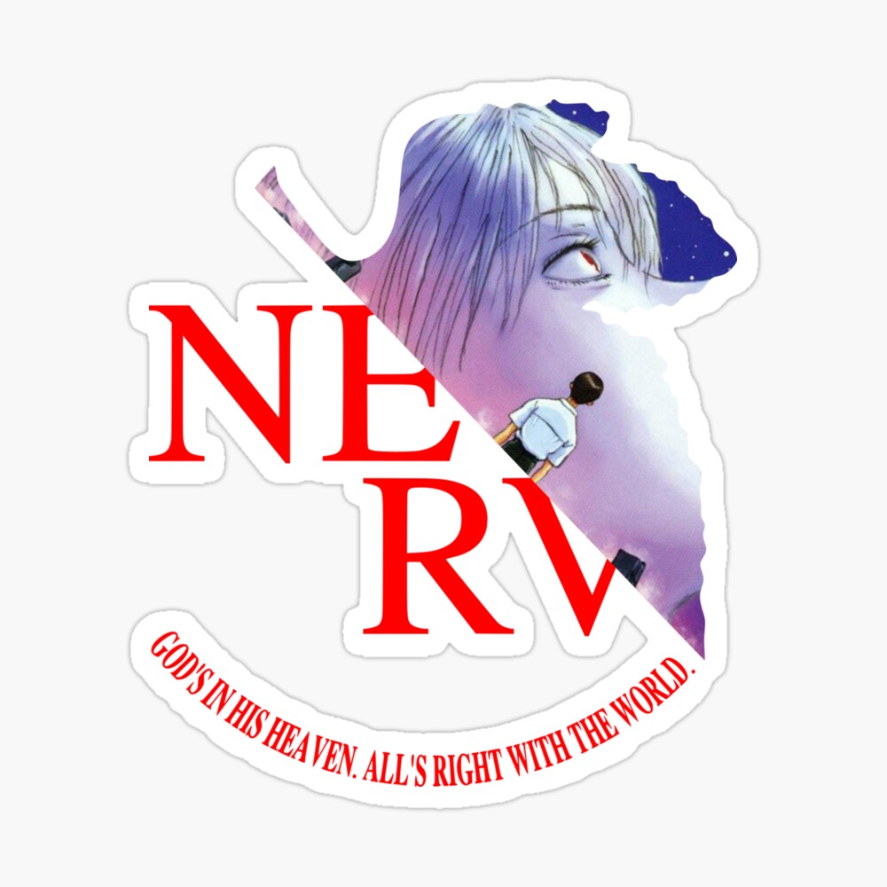 Nerv Logo The End Of Evangelion Iphone Case Cover By Yacktown Redbubble