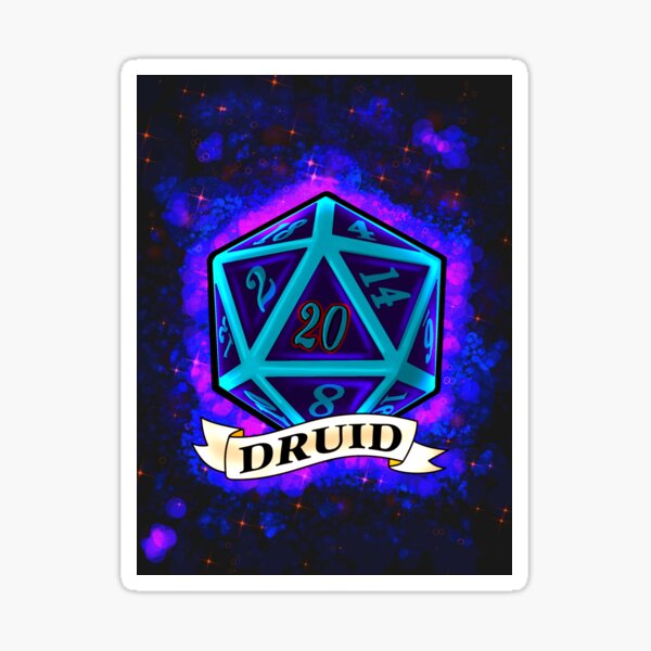 Druid Class Sticker By Caranya01 Redbubble 0496