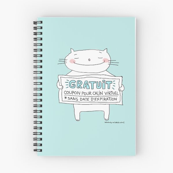 Item preview, Free, virtual hug (French!) Gratuit calin virtuel/ Ooh la la French doodle designed and sold by eyecreate.