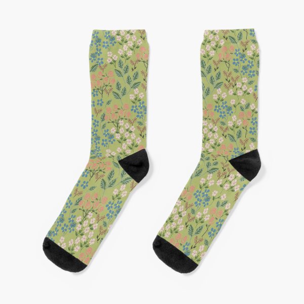 In the Fairy Garden Grass Socks