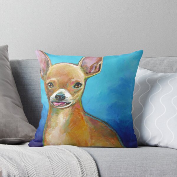 Item preview, Carly the Derpy Chihuahua by Robert Phelps designed and sold by RobertPhelpsArt.