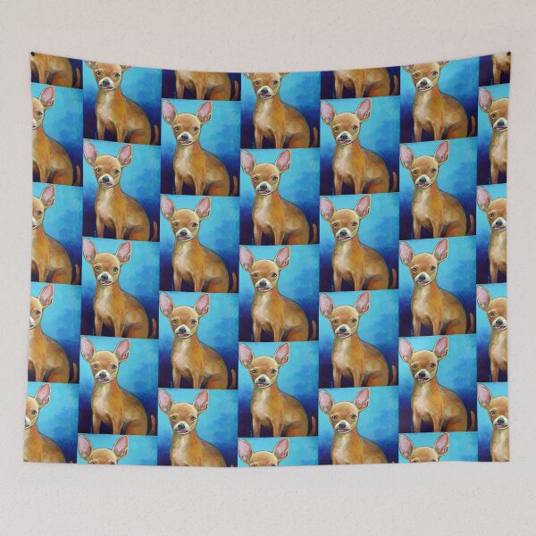 Item preview, Carly the Derpy Chihuahua by Robert Phelps designed and sold by RobertPhelpsArt.