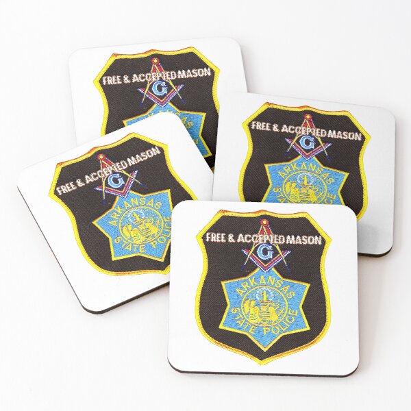 Item preview, Masonic Arkansas State Police designed and sold by Lawrence Baird.