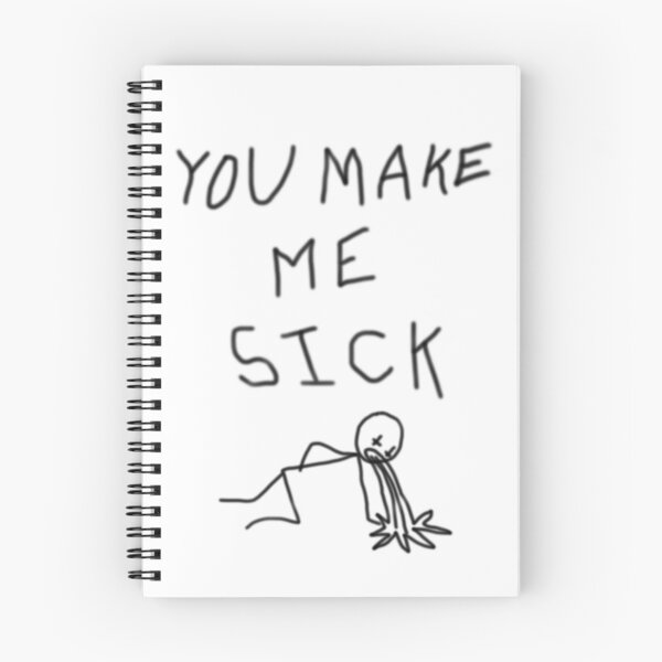 Item preview, You make me sick sadboy designed and sold by GuitarManArts.