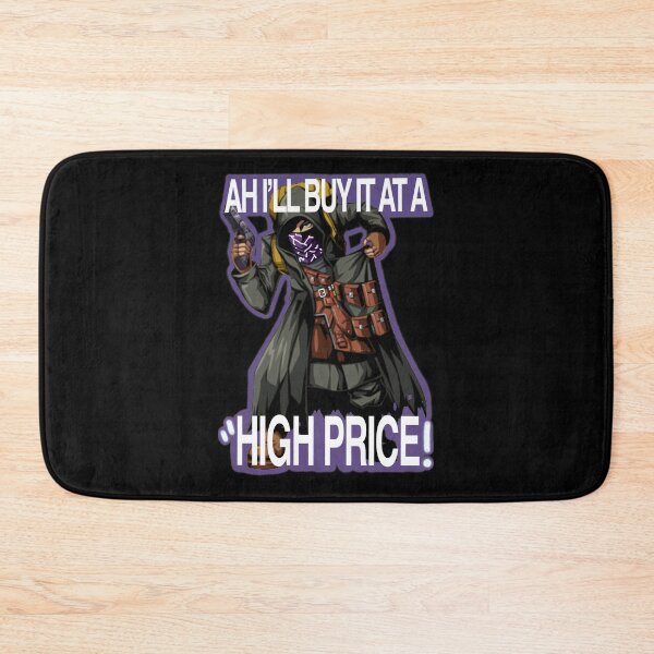 Item preview, Resident Evil 4 Merchant (Quotes # 3) (Purple OutLine) designed and sold by Brazz Official.