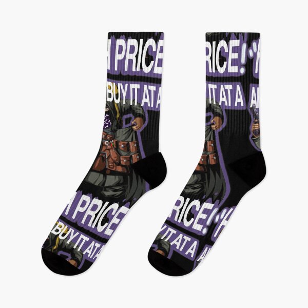 Item preview, Resident Evil 4 Merchant (Quotes # 3) (Purple OutLine) designed and sold by Brazz Official.