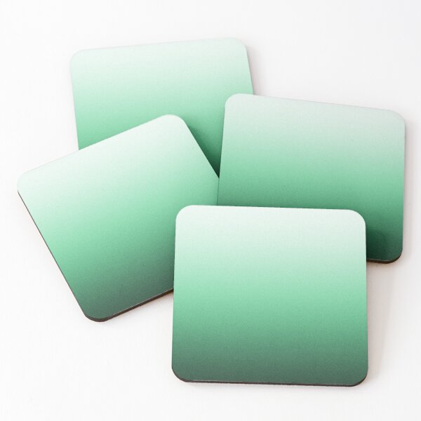 Item preview, Soft Gray and Pastel Mint Ombre designed and sold by BloomCatB.