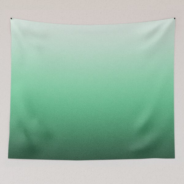 Item preview, Soft Gray and Pastel Mint Ombre designed and sold by BloomCatB.