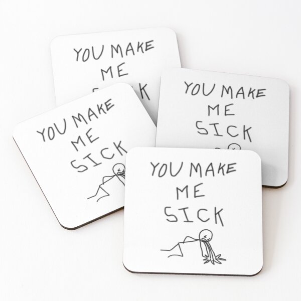 Item preview, You make me sick sadboy designed and sold by GuitarManArts.