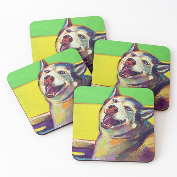 Item preview, Kitty, the SIBERIAN HUSKY designed and sold by RobertPhelpsArt.