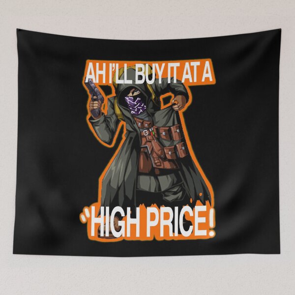 Item preview, Resident Evil 4 Merchant (Quotes # 3) (Orange OutLine) designed and sold by Brazz Official.