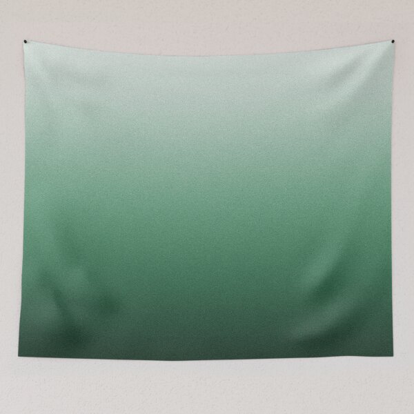 Item preview, Silver Gray and Pine Green Ombre designed and sold by BloomCatB.