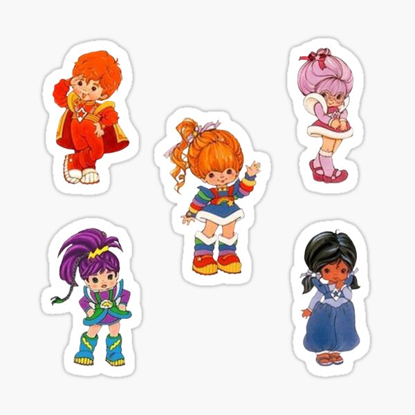 Rainbow Brite Set Sticker