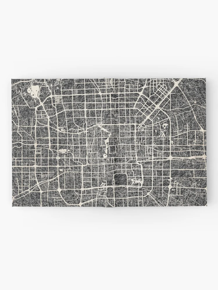 Thumbnail 2 of 3, Journal, Beijing map designed and sold by InkMaps.