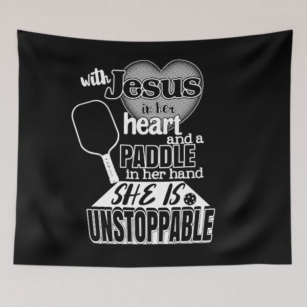 Item preview, Womens Pickleball Paddle Quote designed and sold by RiffXS.
