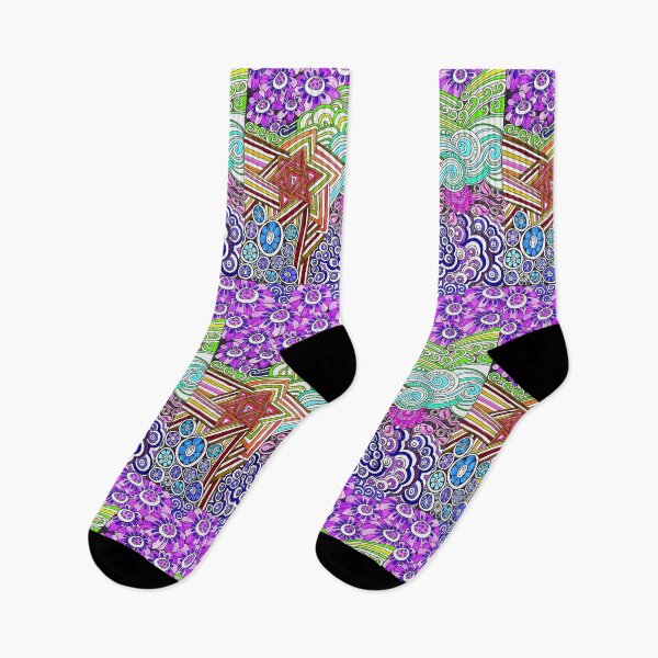 Item preview, Super Stars Flowers and Swirls designed and sold by MelindaLedsome.