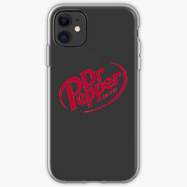 Dr Pepper Red Logo iPhone Soft Case