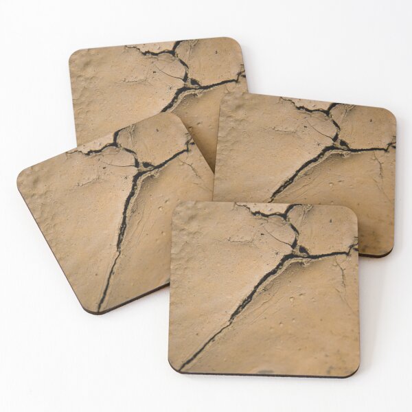 Item preview, Mud Crack - Dirt Mud Crack Abstract Art designed and sold by Syman Kaye.