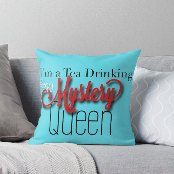Item preview, Bright Tea-Drinking Cozy Mystery Queen designed and sold by dakellyauthor.