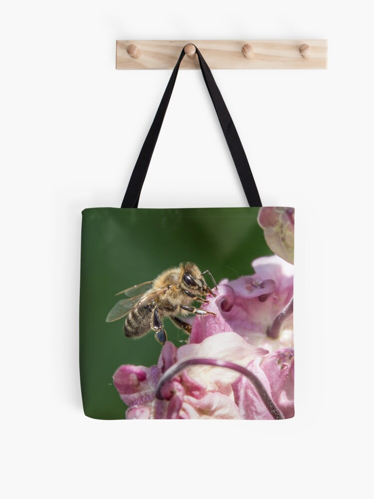 Thumbnail 1 von 2, Stofftasche, Biene designt und verkauft von Igelchen.