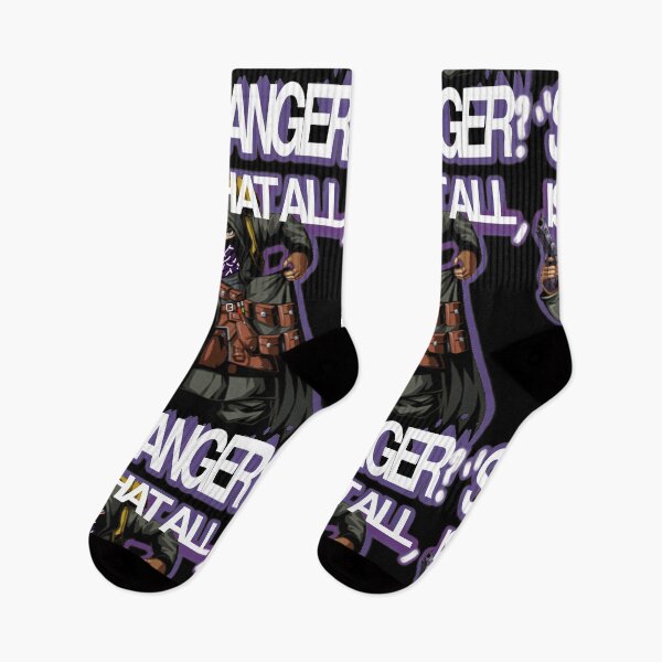 Item preview, Resident Evil 4 Merchant (Quotes # 4) (Purple OutLine) designed and sold by Brazz Official.