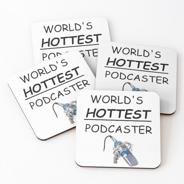 Item preview, World's Hottest Podcaster designed and sold by AndersonRT.