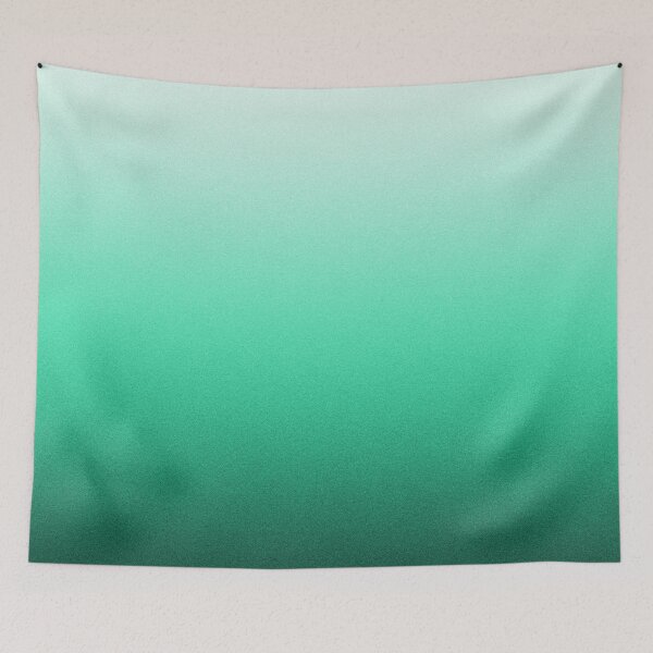 Item preview, Silver Gray and Deep Green Ombre designed and sold by BloomCatB.
